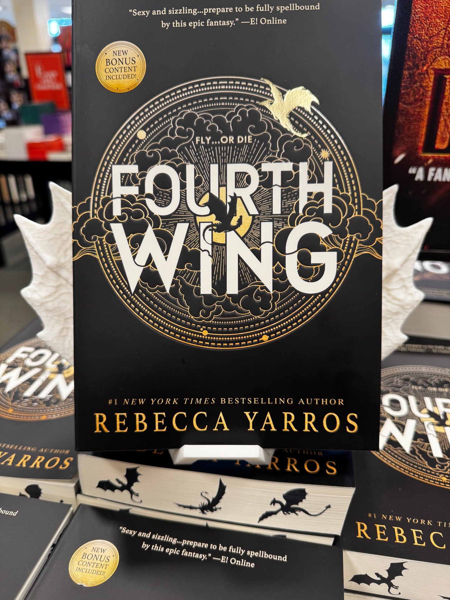 Wings of Valor- Dragon Wings Book Holder