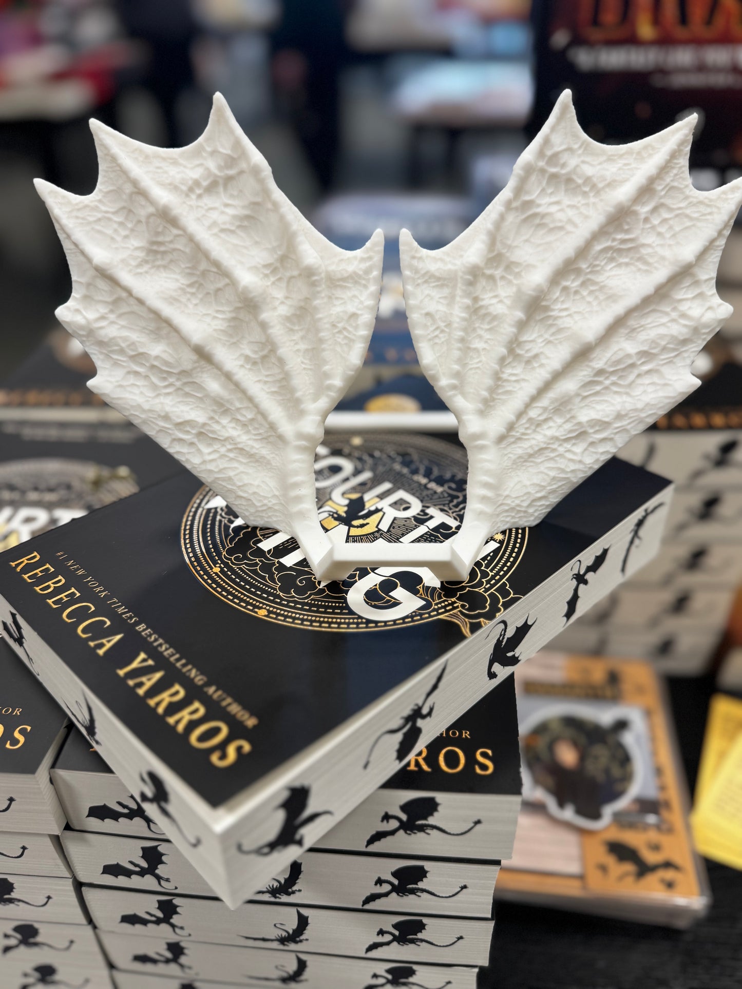 Wings of Valor- Dragon Wings Book Holder